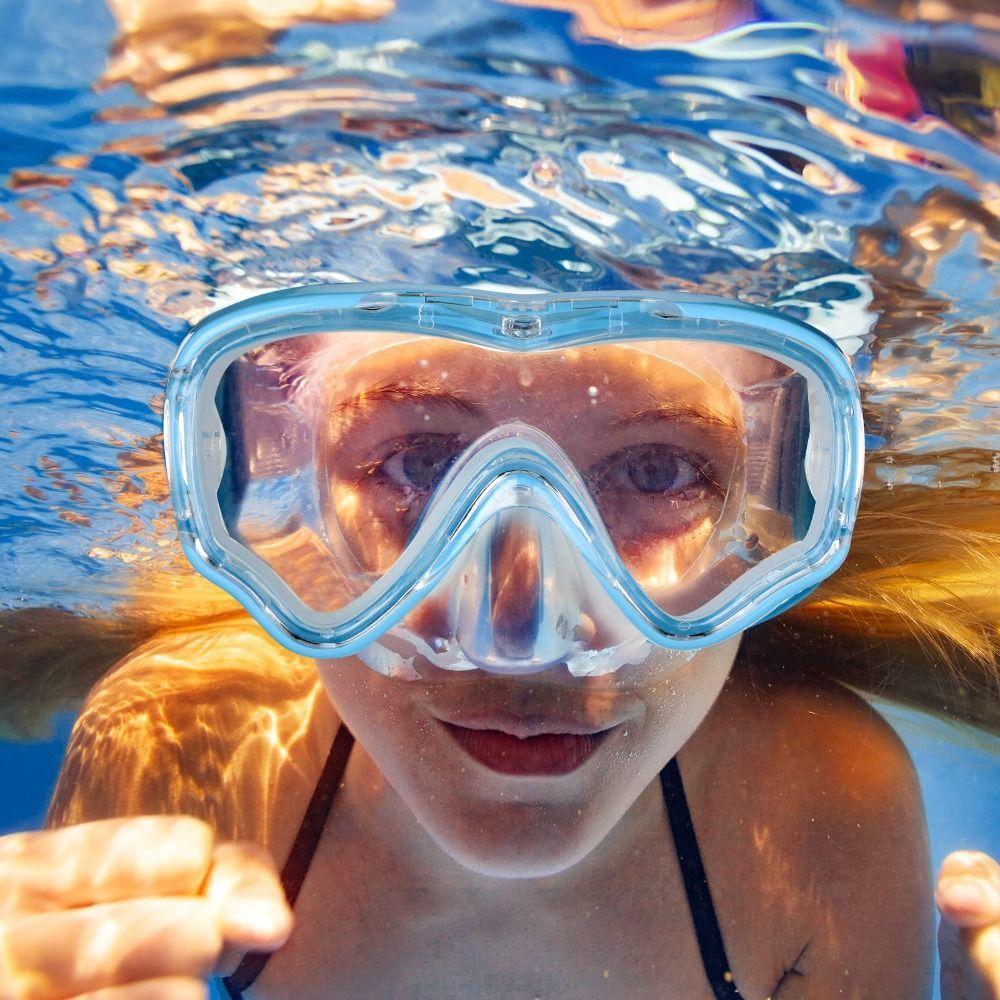 Anti Pollution Mask - Kacamata Renang Anak Kaca PC Uniseks