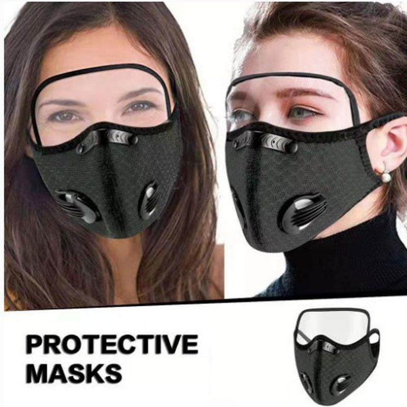 Anti Pollution Mask - Masker Wajah untuk Bersepeda, Dapat Dicuci,