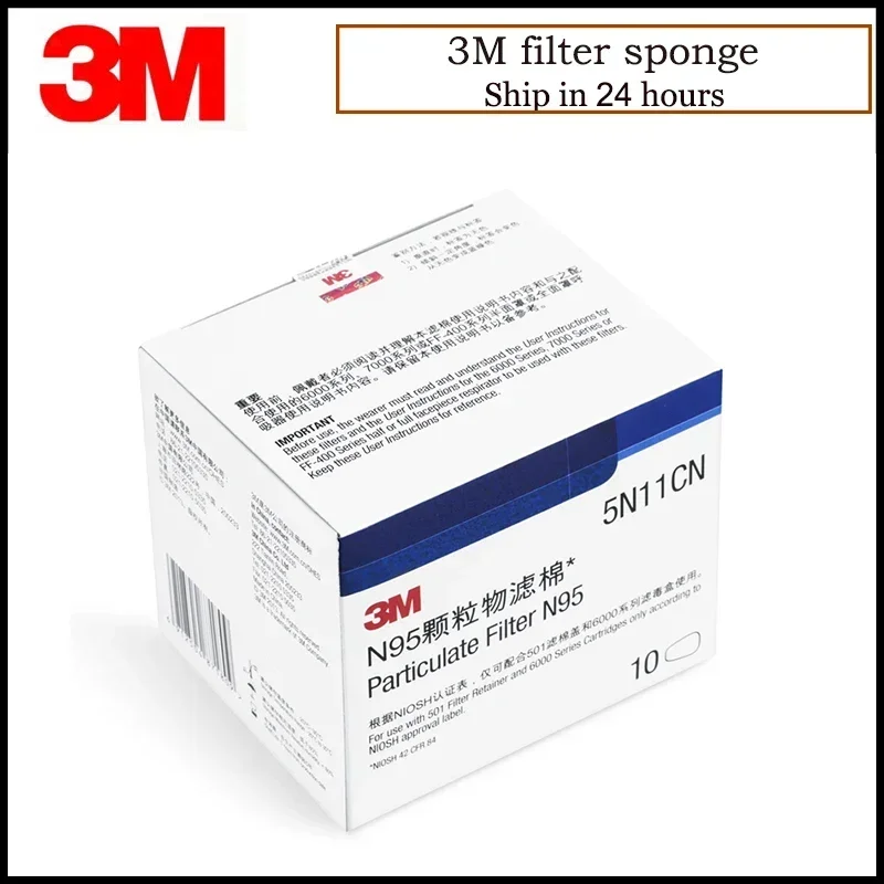 10 Buah/Kotak 3M 5N11 Filter K - Dust Mask Construction ulasan dan harga