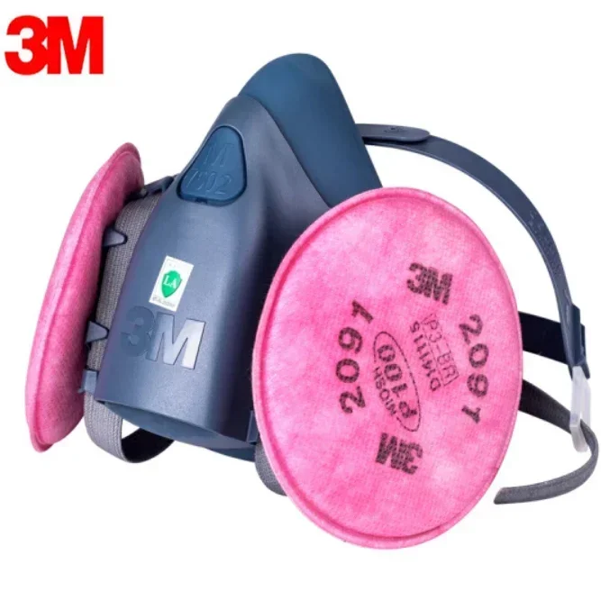 Masker Respirator 3M 7502 Mask - Dust Mask Construction ulasan dan harga
